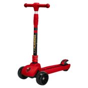 Patinete Dobravel Oficial Flamengo Fla0005 Vermelho Zoop Toys