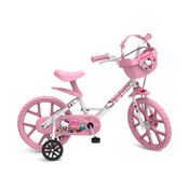 Bicicleta - Hello Kitty -  Aro 14 - Bandeirante