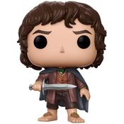 Boneco Colecionável Funko Pop Frodo Baggins 444 Senhor dos Anéis
