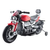 MINI MOTO ELETRICA INFANTIL 6V TRIUMPH ROCKET 3GT VERMELHO - IMPORTWAY