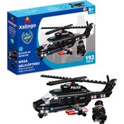 Blocos de Montar Operações Especiais Mega Helicóptero 192 Peças