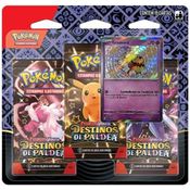 POKEMON BLISTER TRIPLO - ESCARLATE E VIOLETA - DESTINOS DE PALDEA - COPAG