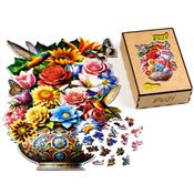 Quebra-Cabeça Vaso de Flor