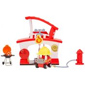Estação de Bombeiro Little Tikes com Acessórios para Crianças Acima de 3 Anos