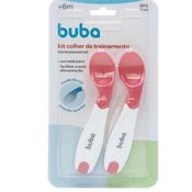 Kit Colher de Treinamento Bebê Curvada Termossensível Buba