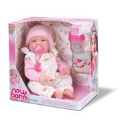 Boneca Diver New Born - Soninho - Menina - Divertoys