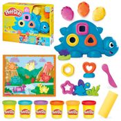 Play-Doh Formas & Cores: Kit Inicial Dinossauro Com 11 Acessórios Para Crianças 2+ .
