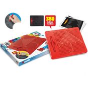Brinquedo MiniPad Magnético Jogo Bolinhas Caneta