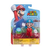 Figura Ice Mario Ice Flower 10cm - Super Mario Sunny 4200