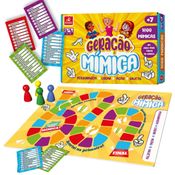 Jogo Geração Mímica, Brincadeira De Criança, 1800 Mímicas 2 a 4 Jogadores +7 Anos