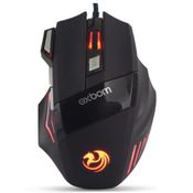 Mouse Gamer Optico Usb 3200Dpi Com 7 Botões e Led Color MS-G620