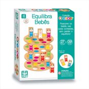 Brinquedo Educativo Equilibra Bebês Nig 0453 Madeira 4+ Anos