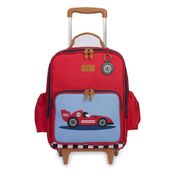 Mochila de Rodinhas MasterBag Carros Vermelho