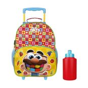 Mochila de Rodinhas Dermiwill José Comilão Colorido