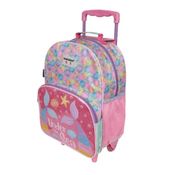 Mochila de Rodinhas Sem Alça Dermiwill Sereia Rosa