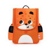 Mochila Escolar Tiny Love Safari Jaguar Laranja