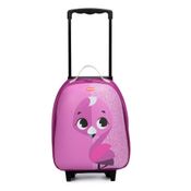 Mochila de Rodinhas Sem Alça Tiny Love Safari Flamingo Rosa
