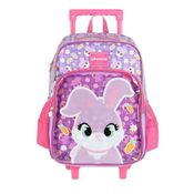 Mochila de Rodinhas Sem alça Luxcel Up4You Coelhinha Violeta