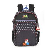 Mochila de Costas Luxcel Super Mário Comp Laptop Preto