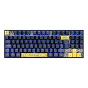 Teclado Mecânico Gamer Redragon World of Warcraft, LED Azul, Switch Blizzard, ABNT2, TKL, Preto/Azul