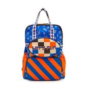 Mochila Com Pochete Mait Donuts Colorida