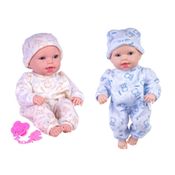 Boneco Bebê - Miyo Menino - Com Acessórios e Sons de Bebê - Sortido - Cotiplás
