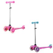 Patinete com Led - Best Race - 3 Rodas - Girl - Sortido - Bbr Toys