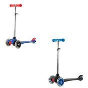 Patinete com Led - Best Race - 3 Rodas - Sortido - Bbr Toys