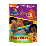 Massinha de Modelar EVA Pula & Molda 15 Cores - 3 Palavrinhas