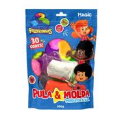 Massinha de Modelar EVA Pula & Molda 30 Cores - 3 Palavrinhas