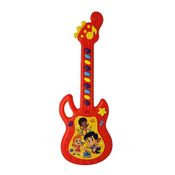 Guitarra Musical Infantil 3 Palavrinhas  Com Sons e Luzes | Brinquedo Educativo