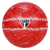 Bola Futebol Campo São Paulo Vermelha Oficial N° 5 - 1705