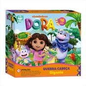 Quebra-Cabeça Dora Aventureira 16 Peças em Madeira – Nig