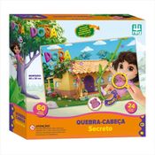 Quebra-Cabeça Dora Aventureira 60 Peças Madeira Educativo Nig