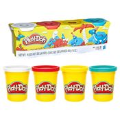 Massinha Modelar 4Potes 448g Play-Doh Hasbro