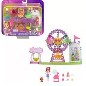 Boneca Polly Pocket Playset Carnaval de Lanches Tropicais