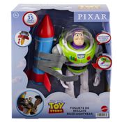 Buzz Lightyear Com Foguete de Resgate Toy Story - Mattel