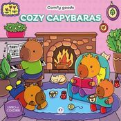 Livro De Colorir Cozy Capibaras