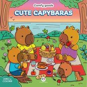 Livro de Colorir Cute Capybaras