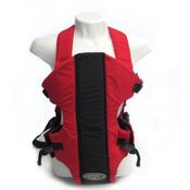 Bolsa Mochila Canguru Bebe 2 Em 1 Vermelho Preto Love