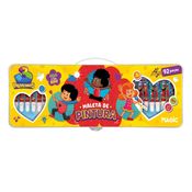 Maleta kit de pintura 92 peças - 3 Palavrinhas