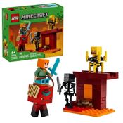Lego Minecraft A Batalha De Lava No Nether 99Pcs 21266