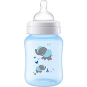 Mamadeira Classic 260ml +1m Azul Elefante Philips Avent