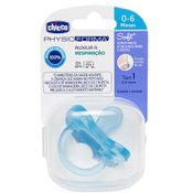 Chupeta Physio Forma Azul 0-6meses Chicco