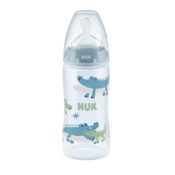 Mamadeira First Choice Controle Temperatura 300ml +6m Jacaré Nuk