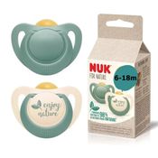 Chupeta For Nature Látex 6-18m Verde Nuk