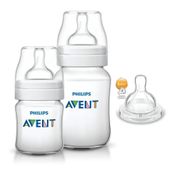 Mamadeira Classic 125ml + 260ml + Bico n.4 Philips Avent