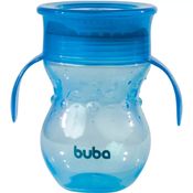 Copo Com Alça 360º 250ml +12m Azul Buba
