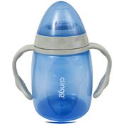 Copo Active Bico Silicone 220ml +6m Azul Clingo