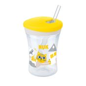 Copo Evolution Action C/Canudo 230ml +12m Gato Nuk